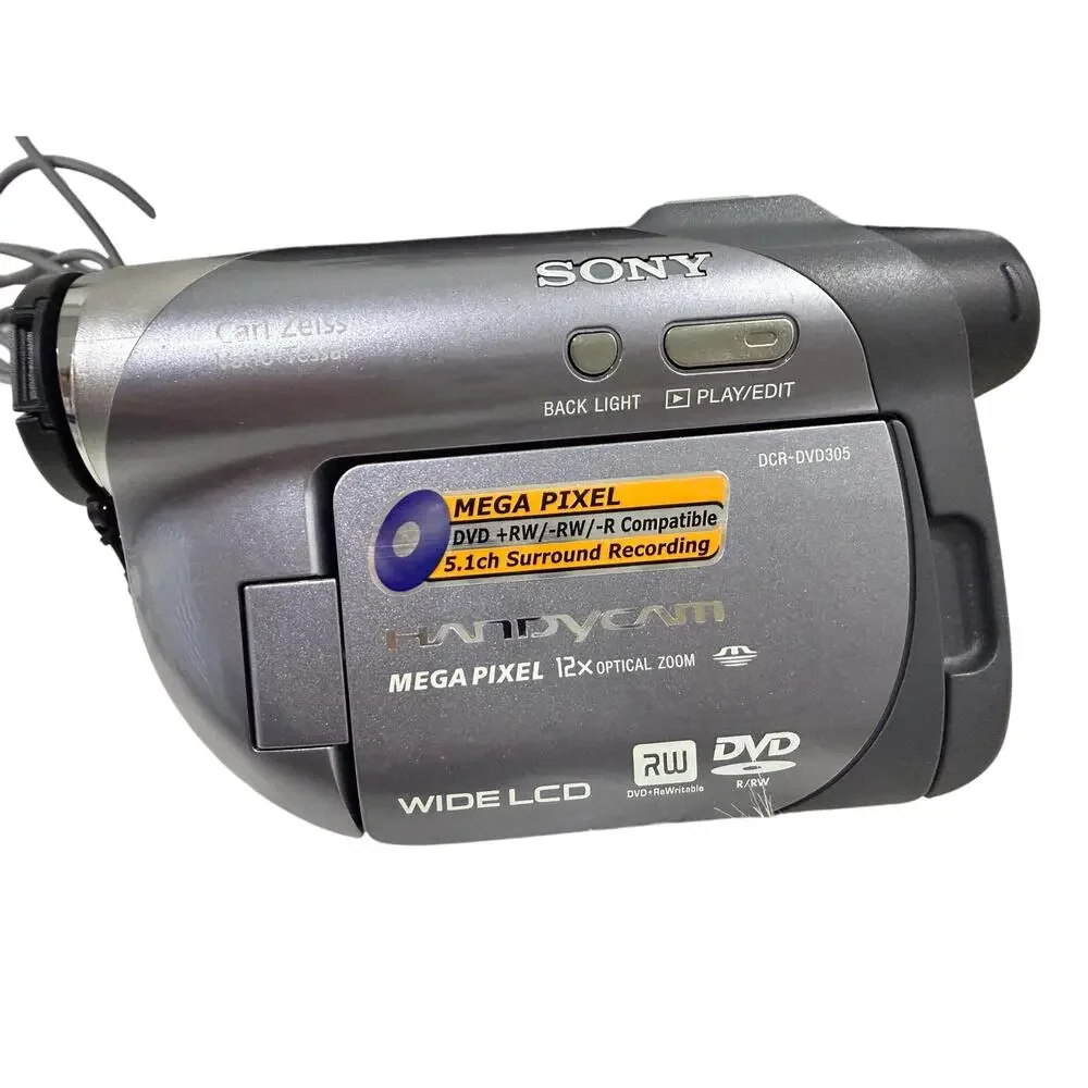Sony Handycam DCR-DVD305 Camcorder Full Japan Set Untested | FULL SET